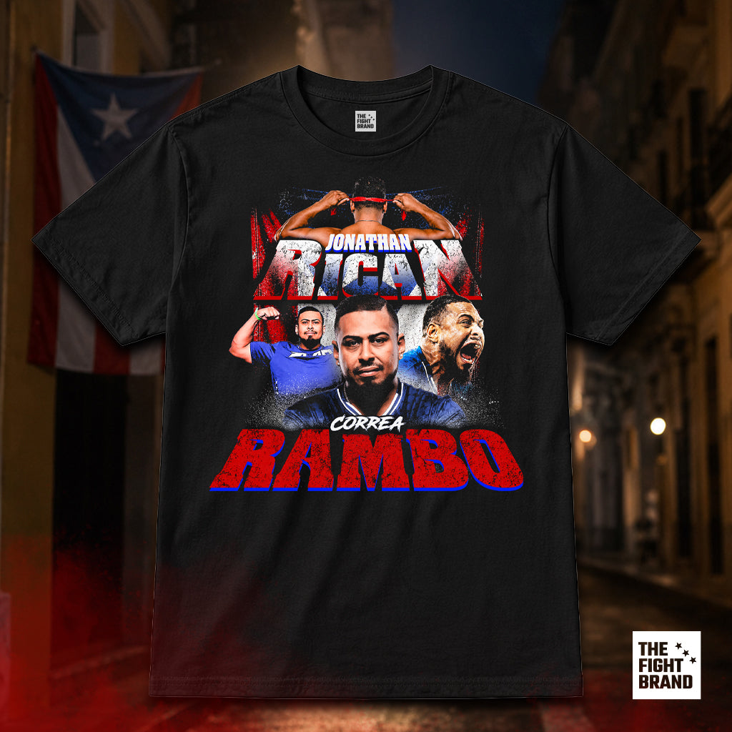 Jonathan "Rican Rambo" Correa Fight Tee