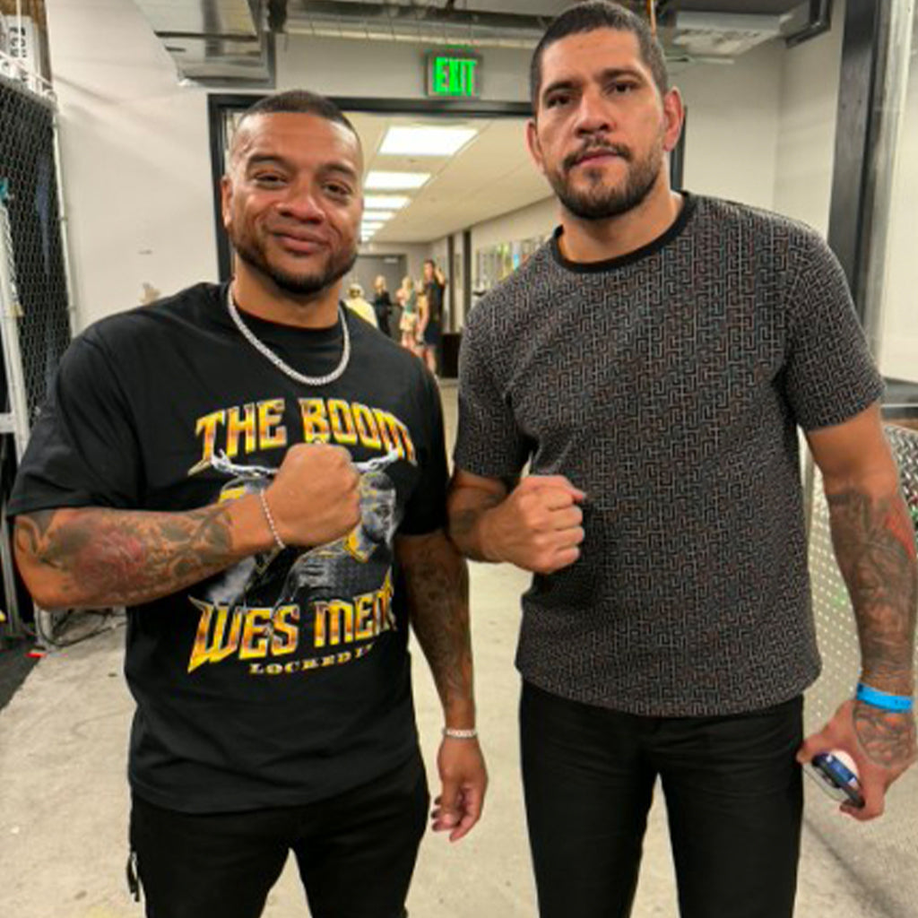 Wes “The Boom” Mena Locked In Fight Week Tee