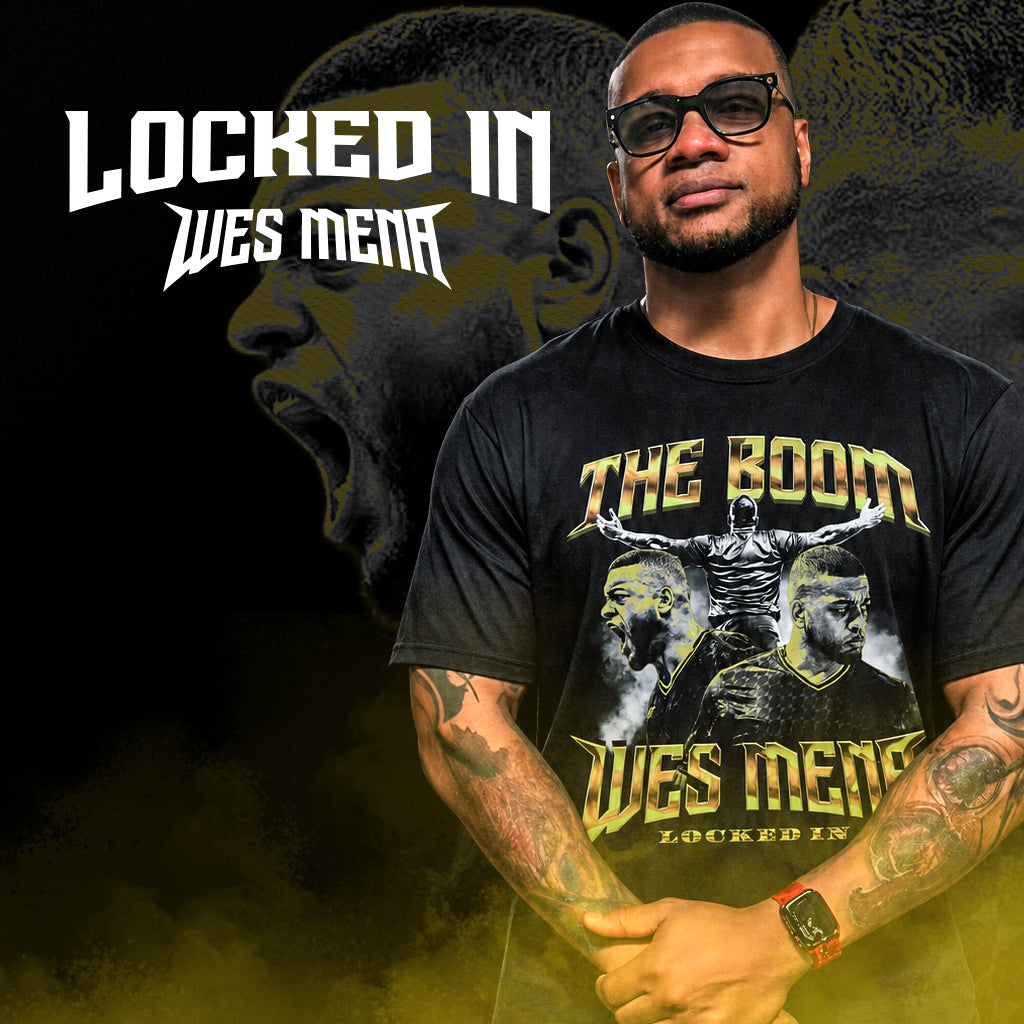 Wes “The Boom” Mena Locked In Fight Week Tee